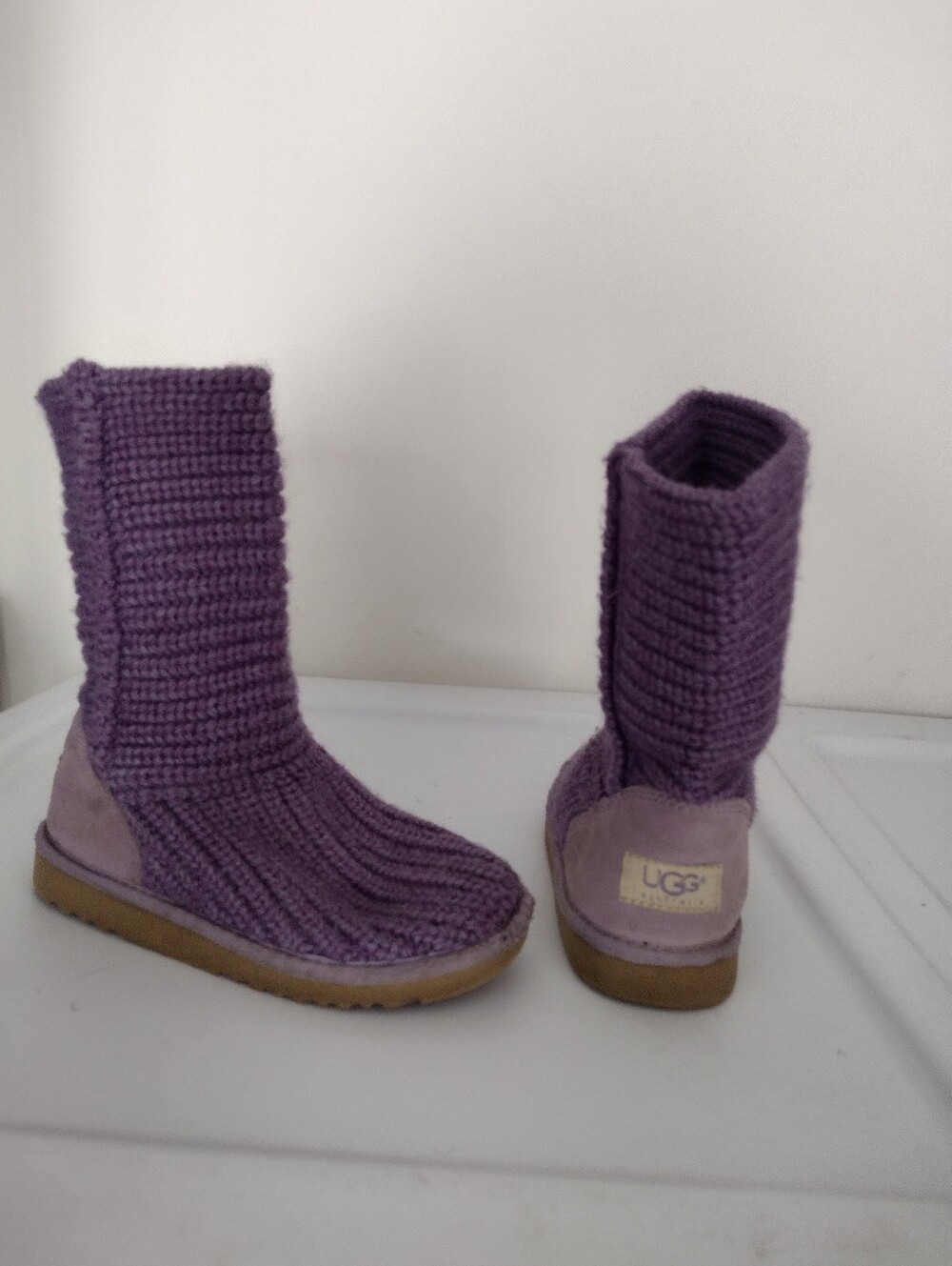 UGG Crochet Knit Boots